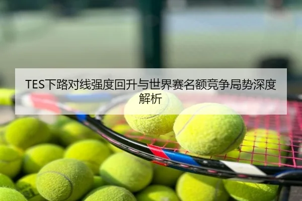 TES下路对线强度回升与世界赛名额竞争局势深度解析